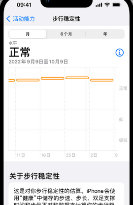 营山iPhone手机维修如何在iPhone开启'步行稳定性通知'