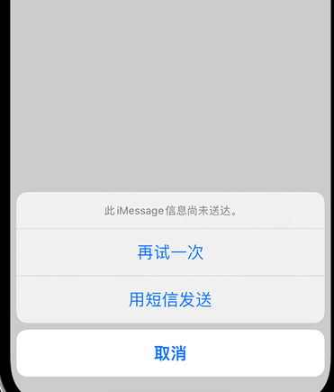 营山apple维修iPhone上无法正常发送iMessage信息